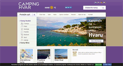 Desktop Screenshot of camping-hvar.com